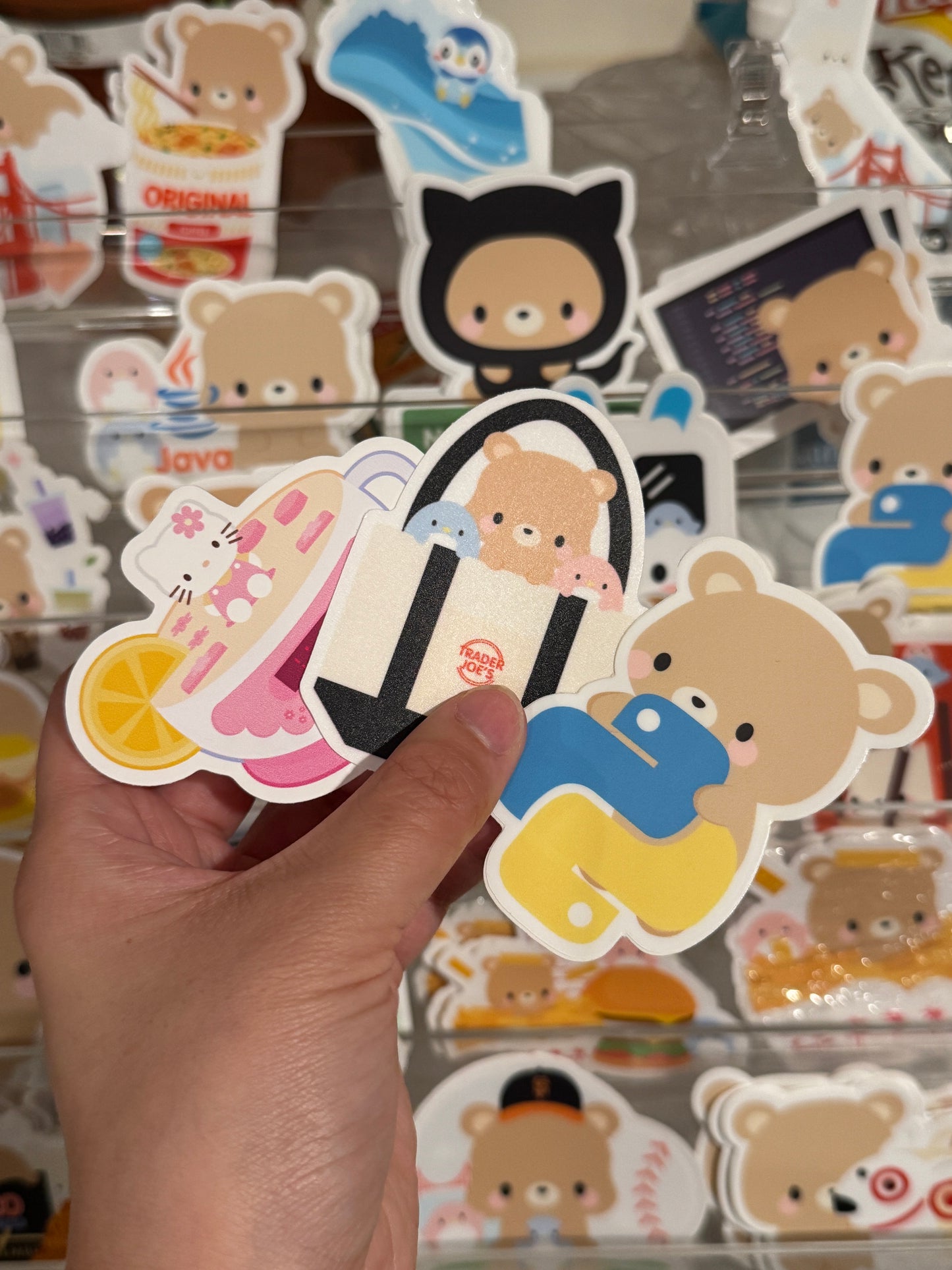 Hello Kitty Alarm Clock Sticker (Non-waterproof)
