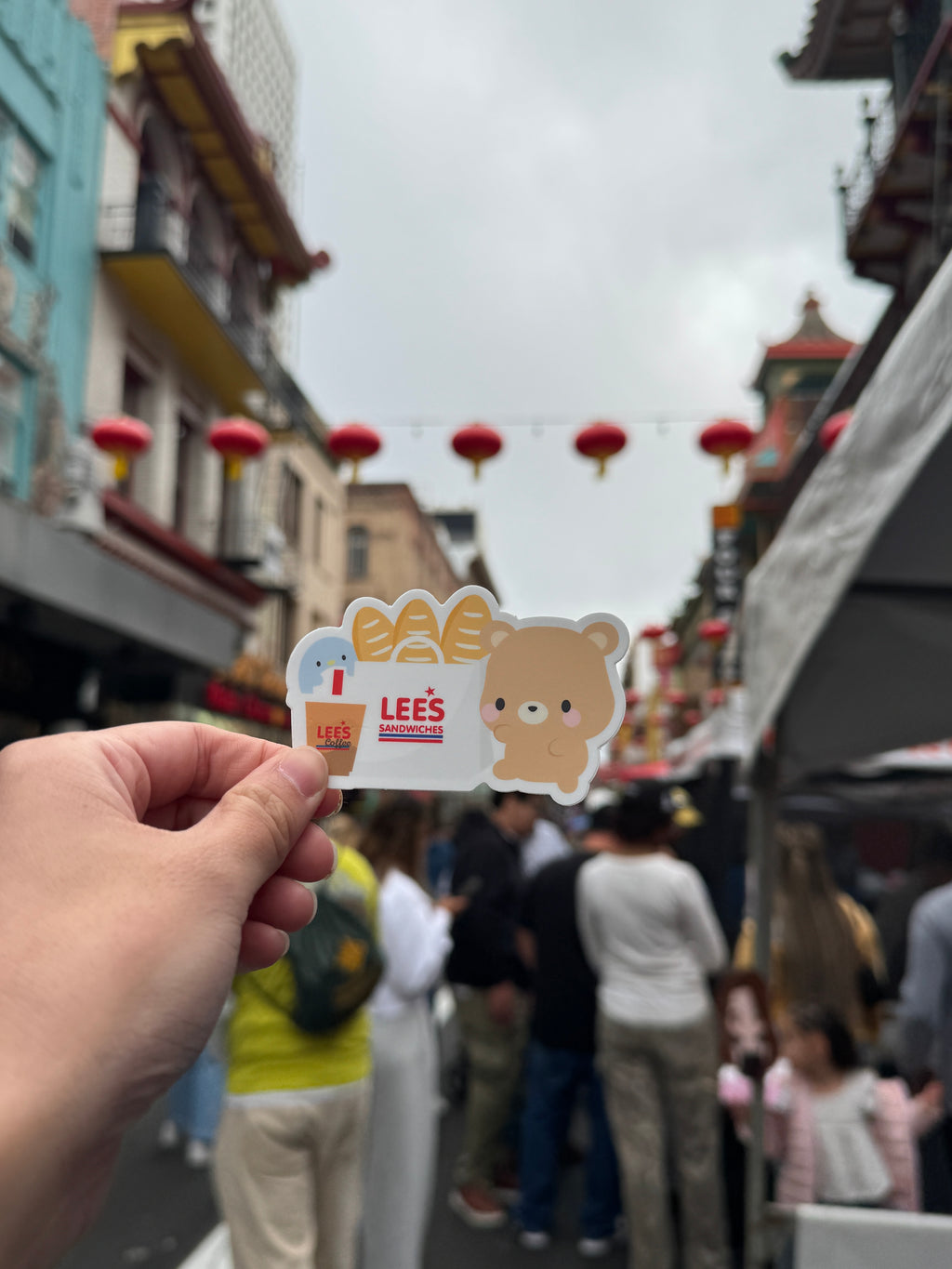 Lee's Sandwich Vinyl Sticker