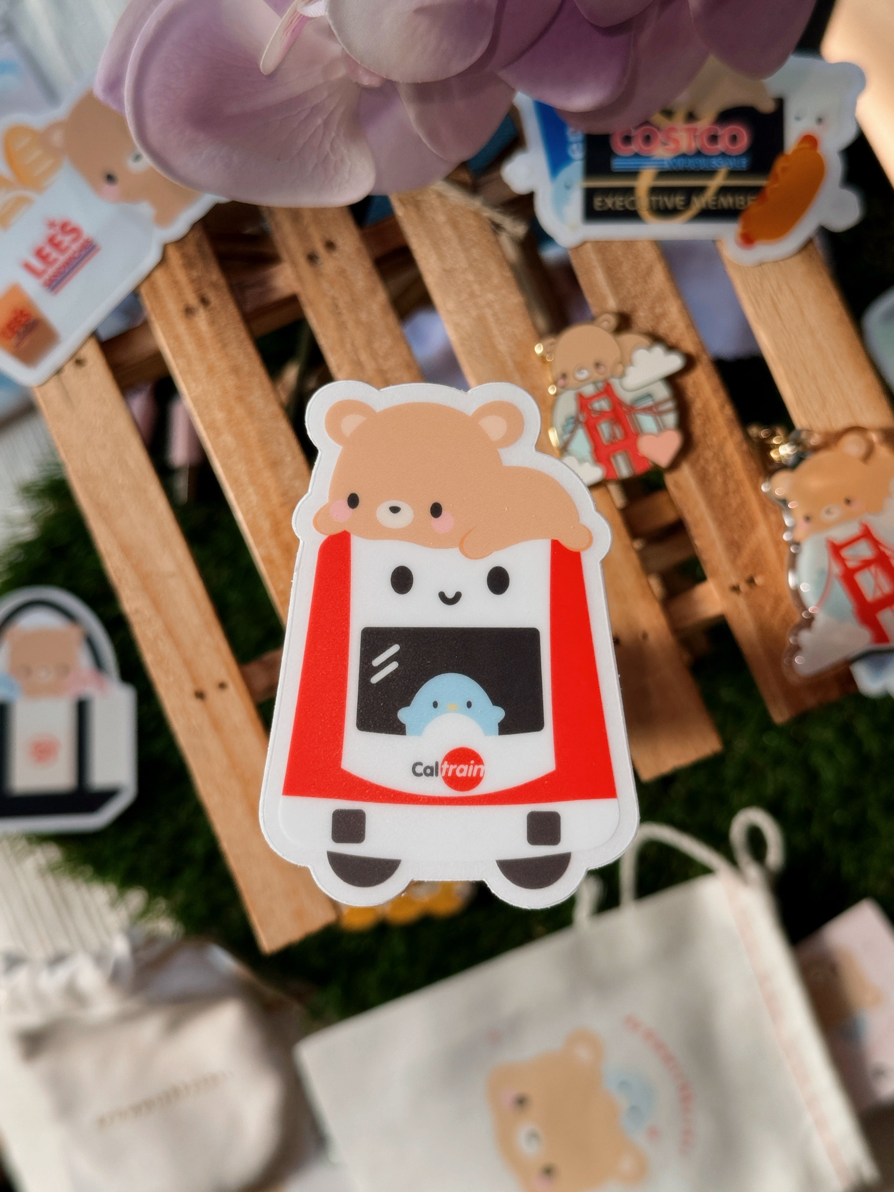 Caltrain Vinyl Sticker