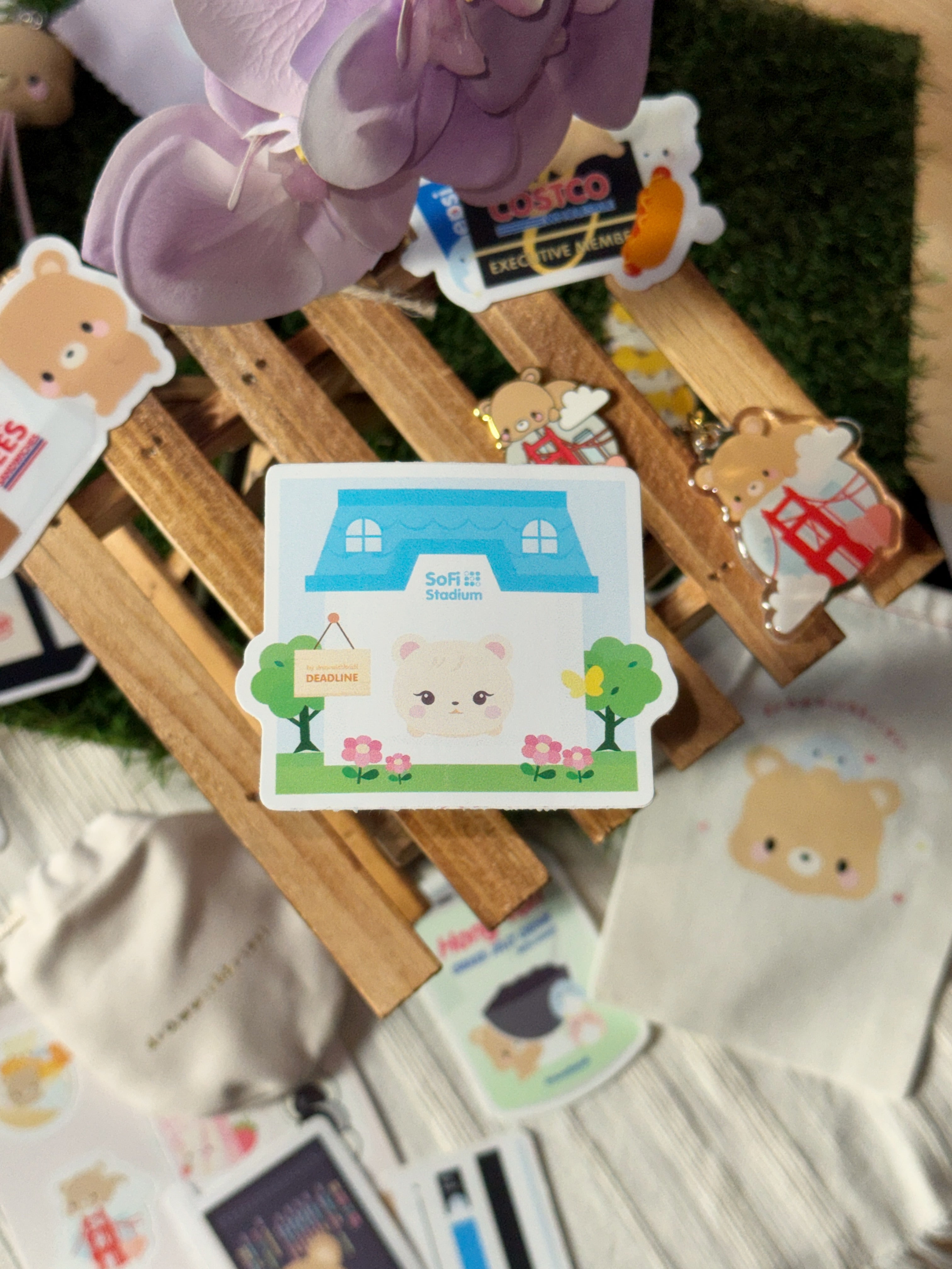 BLACKPINK Sofi Stadium Deadline Tour 2025 Sticker (Non-waterproof)