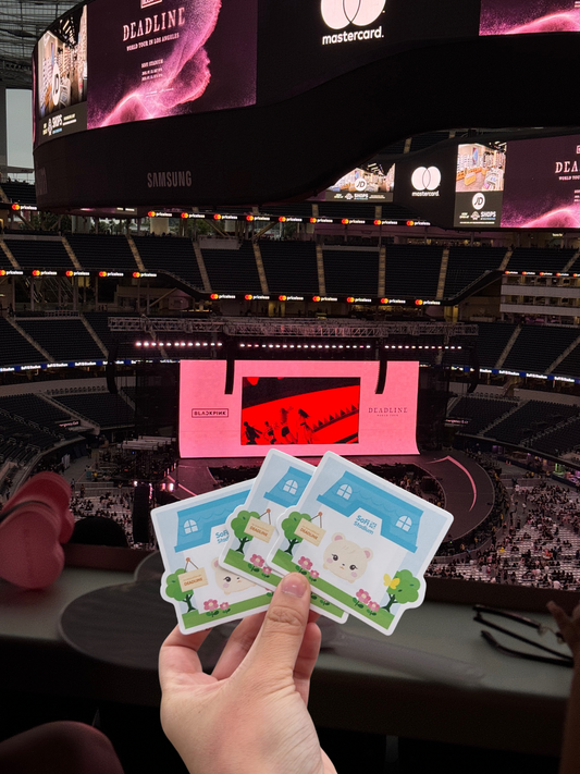 BLACKPINK Sofi Stadium Deadline Tour 2025 Sticker (Non-waterproof)