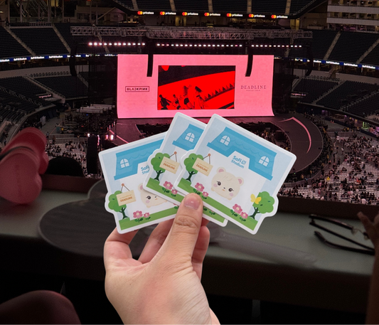 BLACKPINK Sofi Stadium Deadline Tour 2025 Sticker (Non-waterproof)