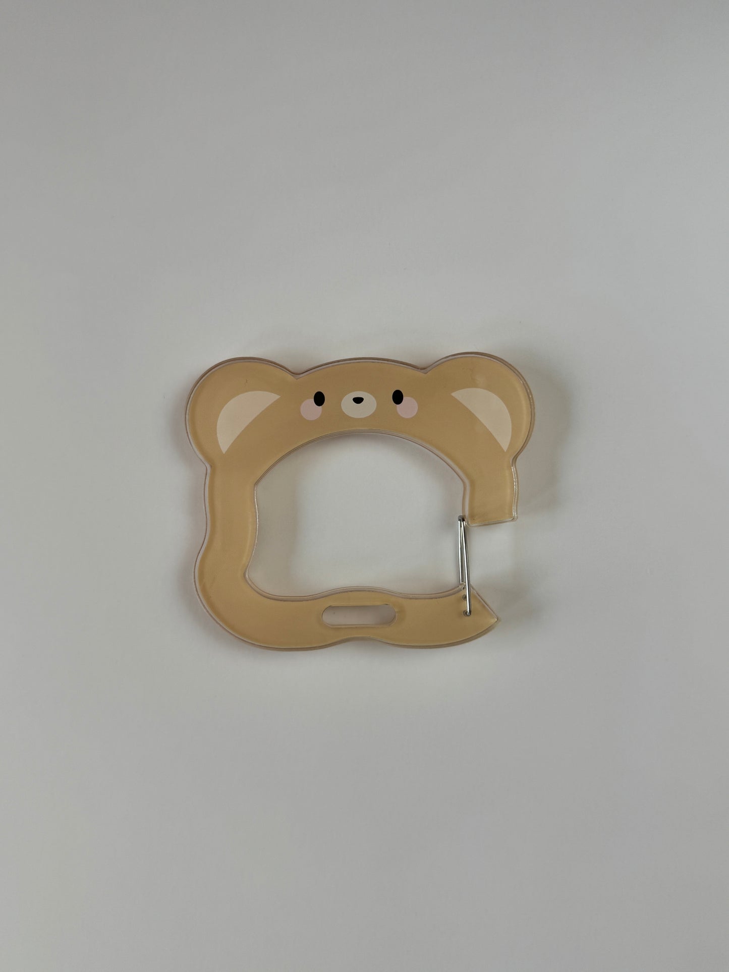 Toffee Acrylic Carabiner