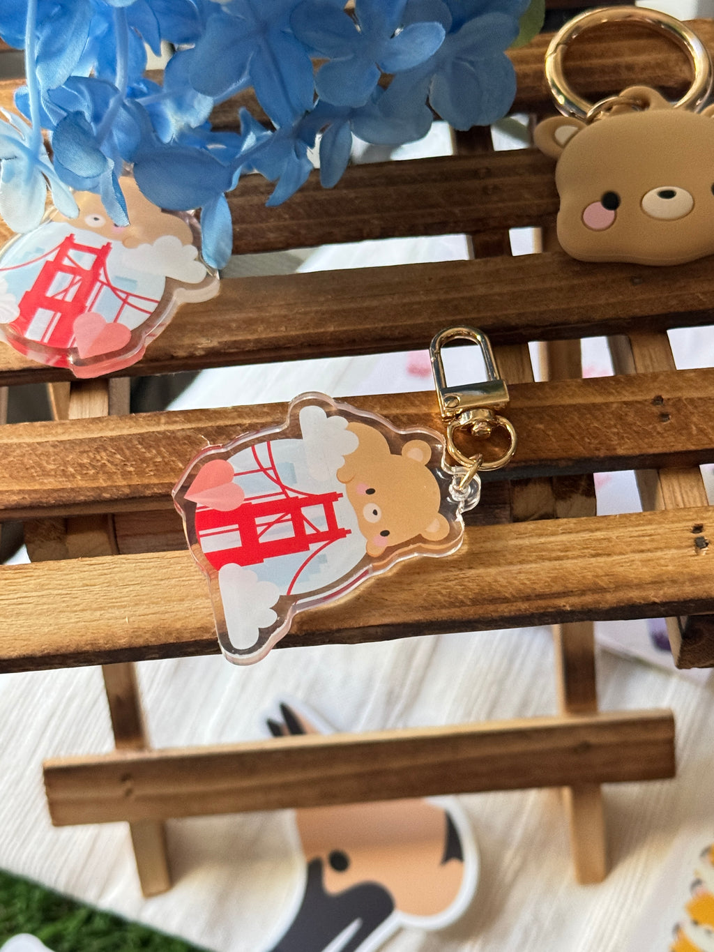 San Francisco Golden Gate Keychain