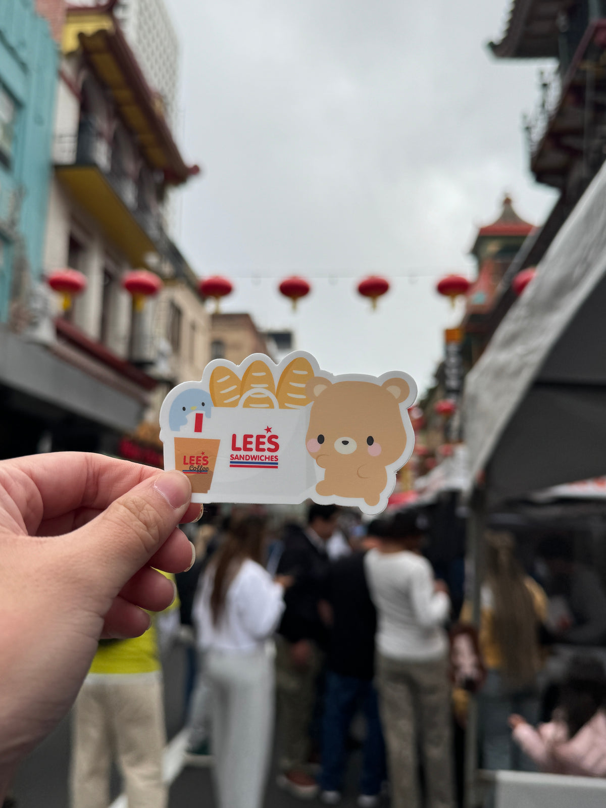 Lee's Sandwich Vinyl Sticker