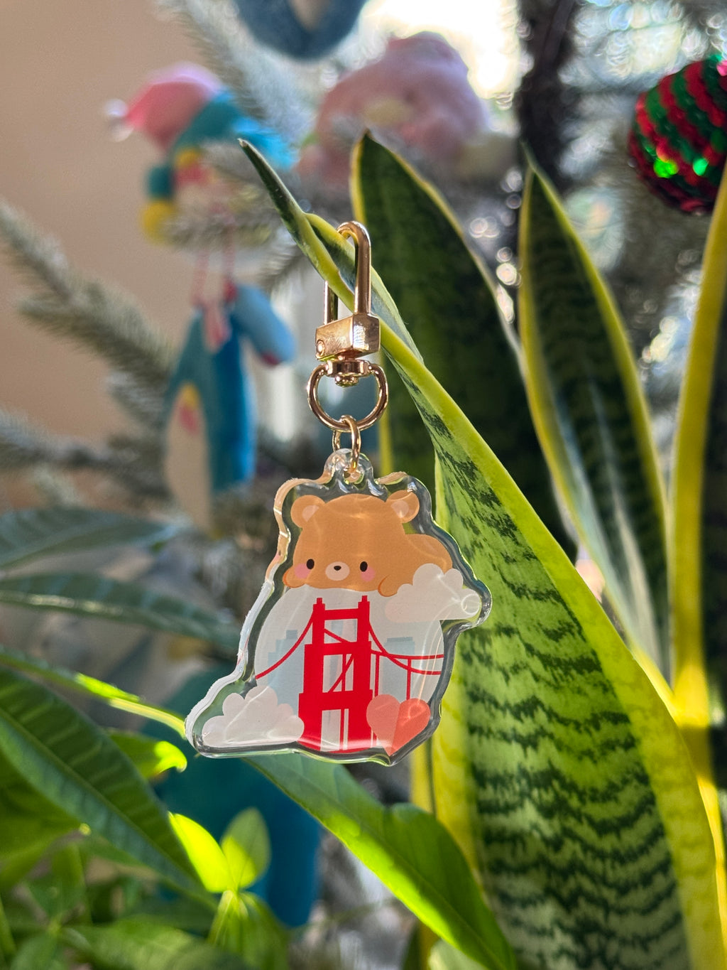 San Francisco Golden Gate Keychain