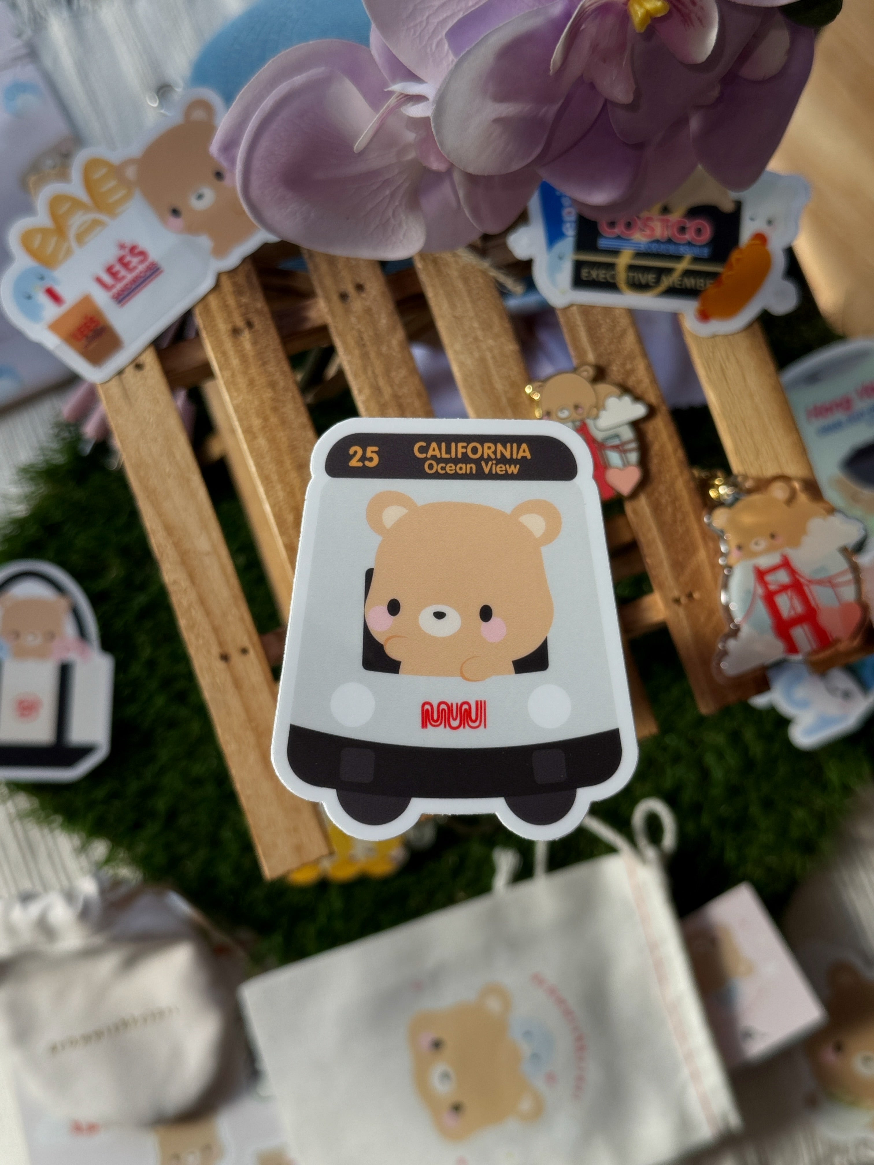 Muni Rider Vinyl Sticker