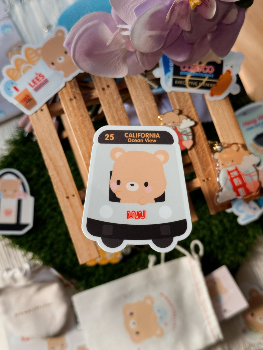 Muni Rider Vinyl Sticker