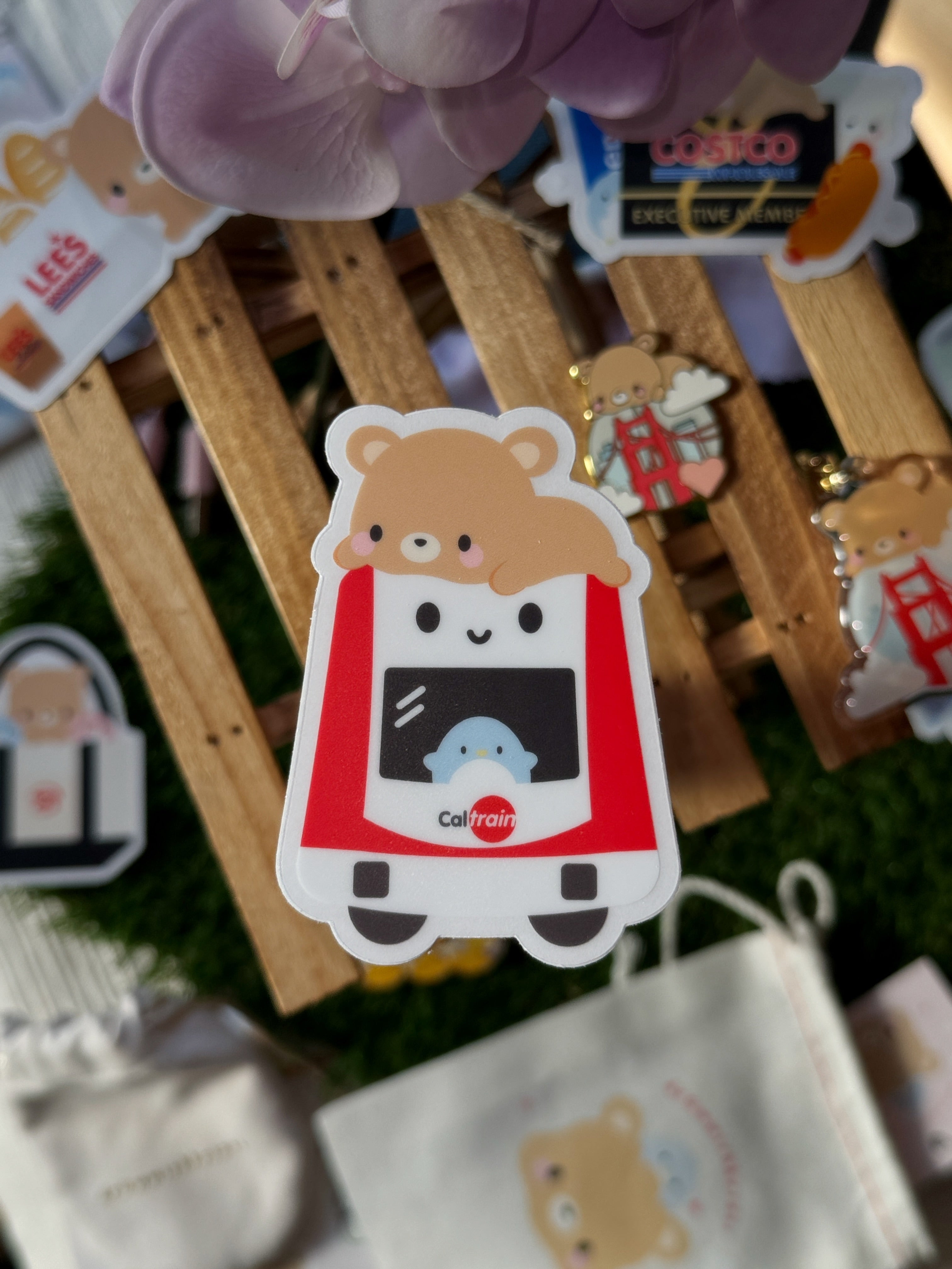 Caltrain Vinyl Sticker