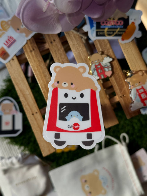 Caltrain Vinyl Sticker