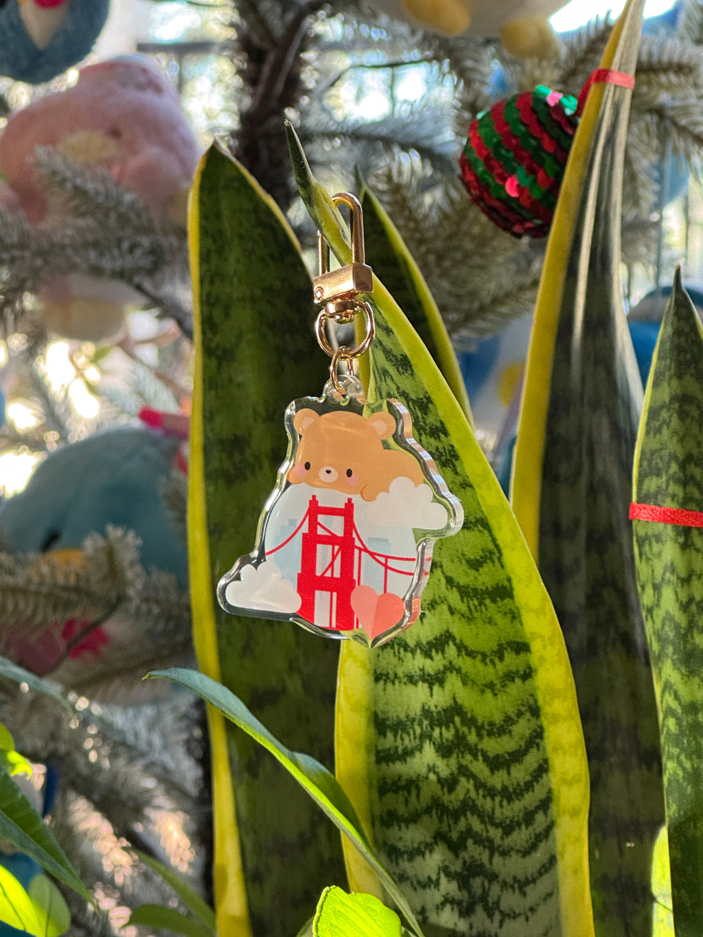 San Francisco Golden Gate Keychain