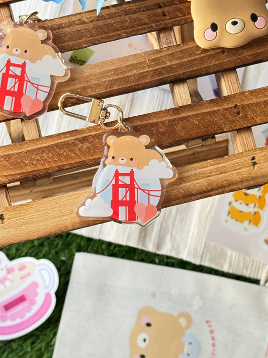 San Francisco Golden Gate Keychain